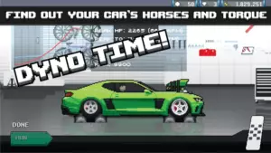 Pixel Car Racer скриншот