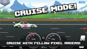Pixel Car Racer скриншот